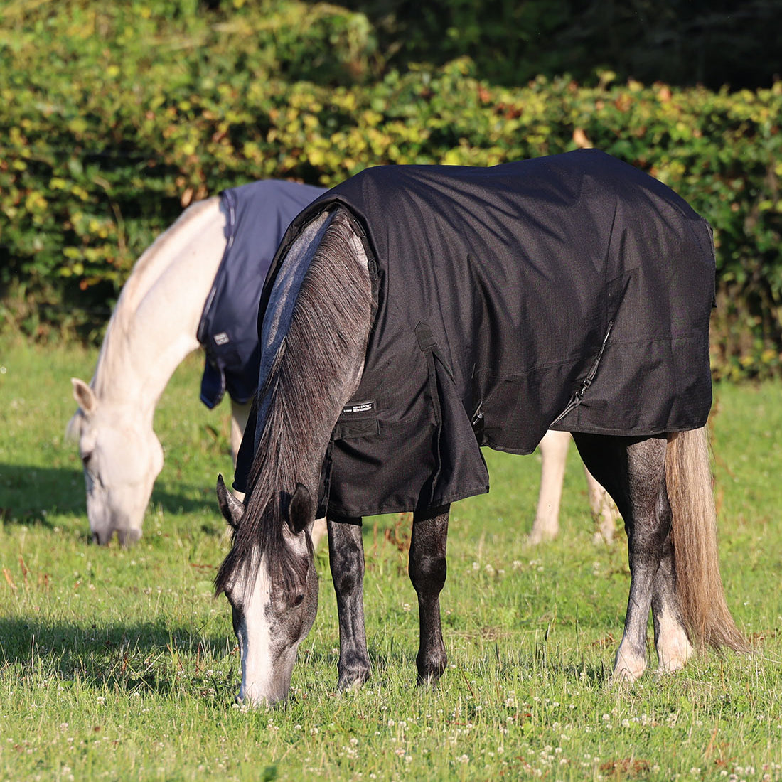 RBH SPORT 1200D regndækken i farven sort.